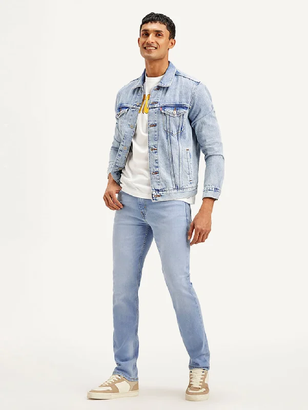 Men's 513 Slim Straight Fit Light Blue Jeans