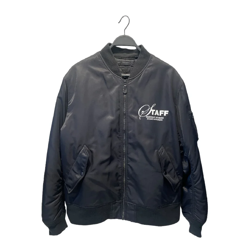MIDNIGHT STUDIOS/Jacket/L/Nylon/BLK/
